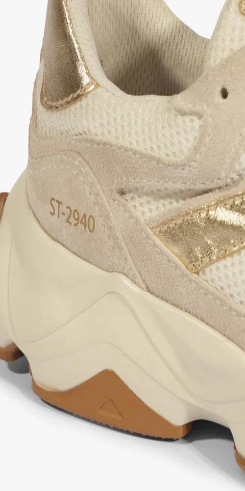Tênis Schutz Camurca ST 2940 Branco Rosé Rosé 6