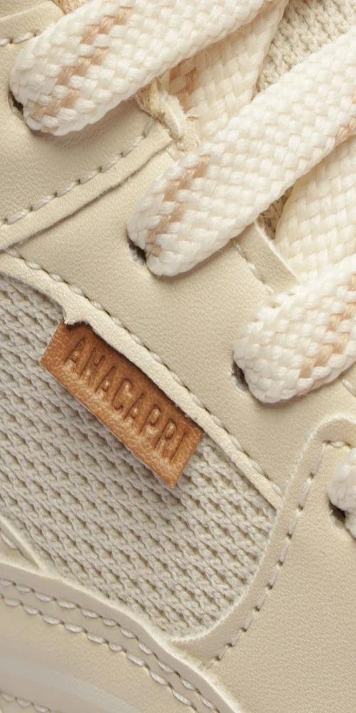 Tênis Anacapri Robusto Alexa Detalhes Bege Bege/Branco 6