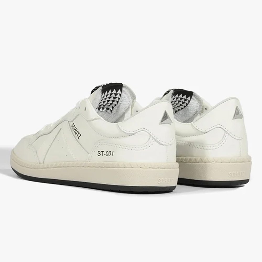 Tênis Schutz ST 001 Couro Branco Branco 4