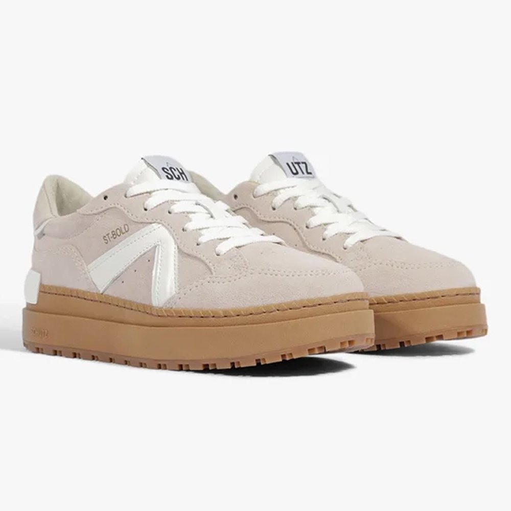 Tênis Schutz ST Bold Camurça Rosa Rosa 2