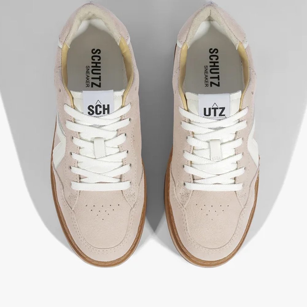 Tênis Schutz ST Bold Camurça Rosa Rosa 4