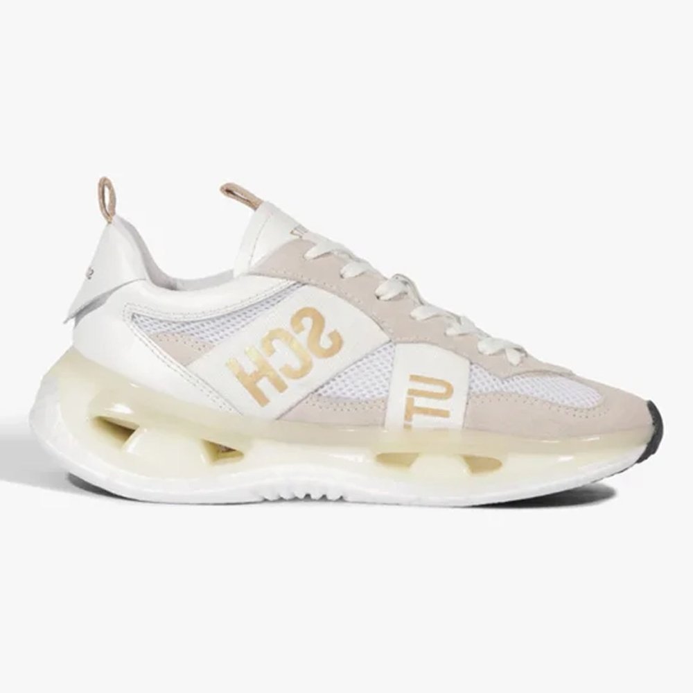 Tênis Schutz Casual Camurça Logo Branco