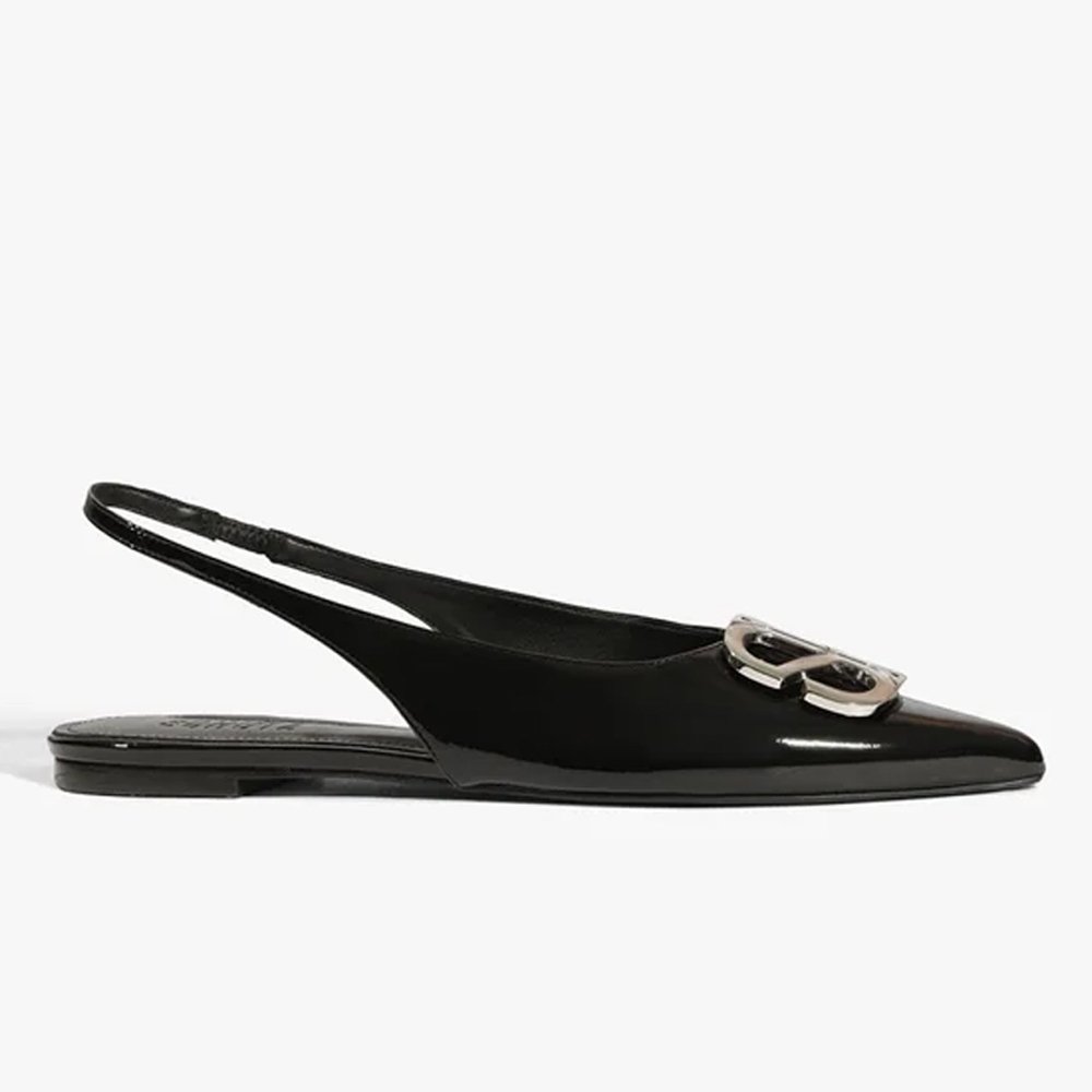 Sapatilha Schutz Slingback Femme Icon Couro