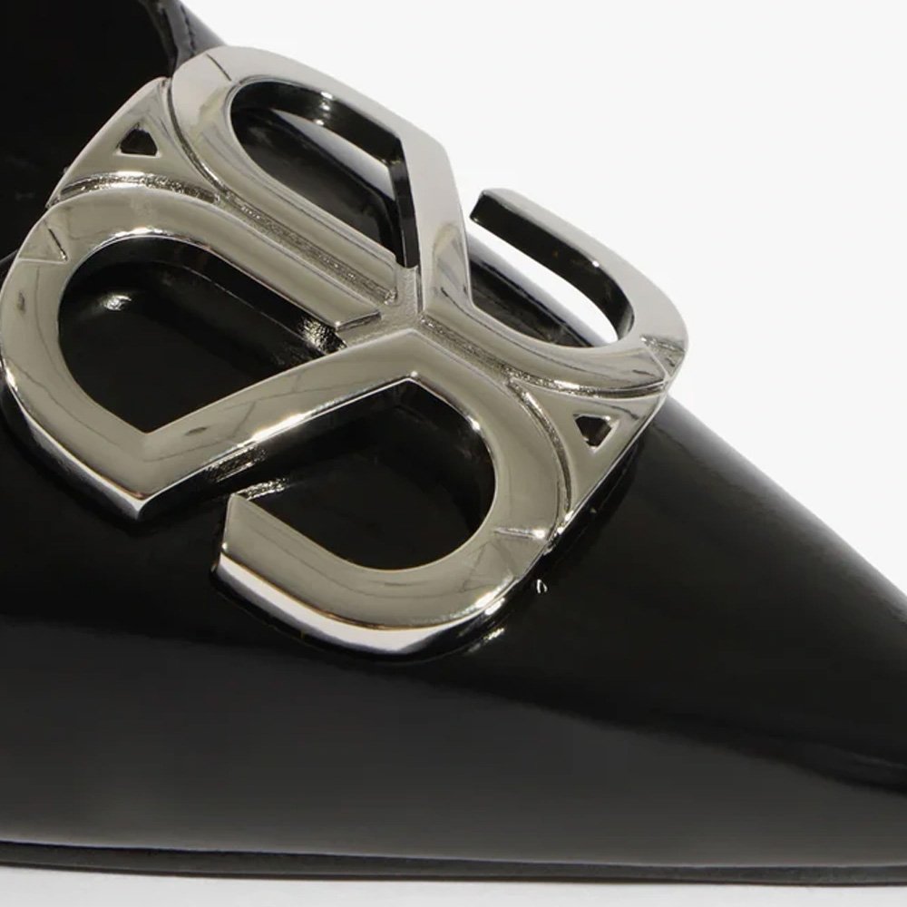 Sapatilha Schutz Slingback Femme Icon Couro Preto 6