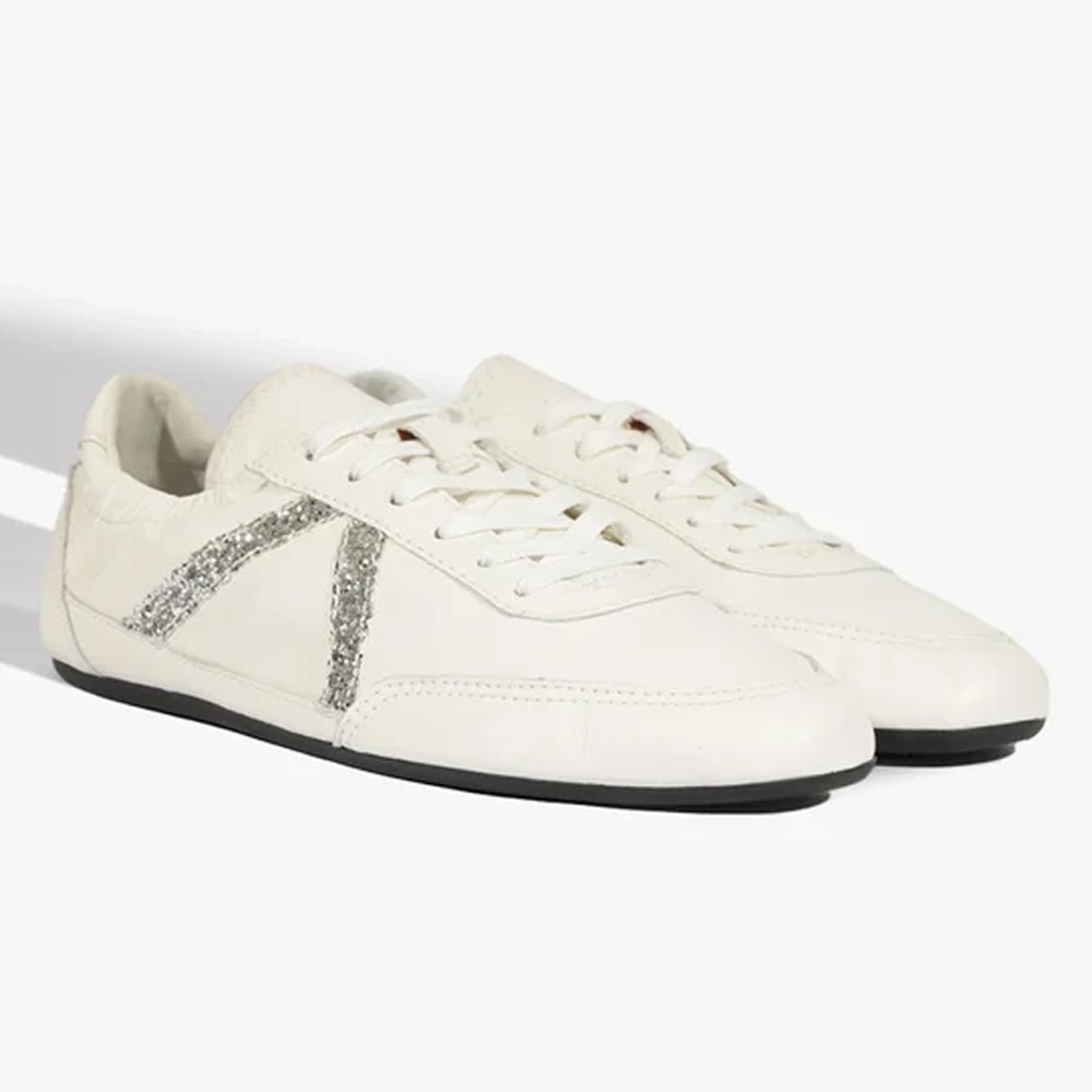 Tênis Schutz Sneakerina Retro 95 Couro Brilho Branco Branco 4