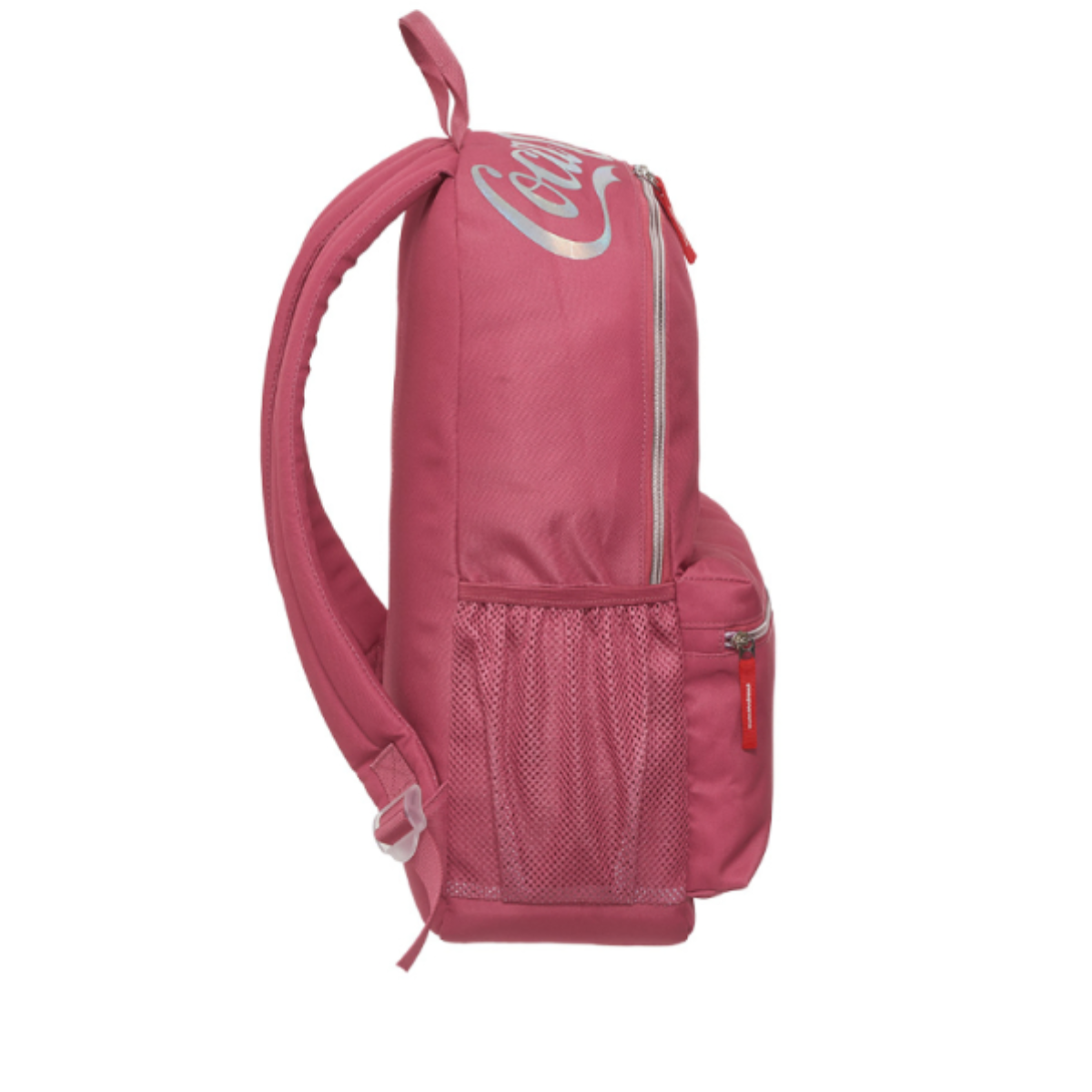 Mochila Coca-Cola Costas Compartimentos Casual 78414304 Rosa 2