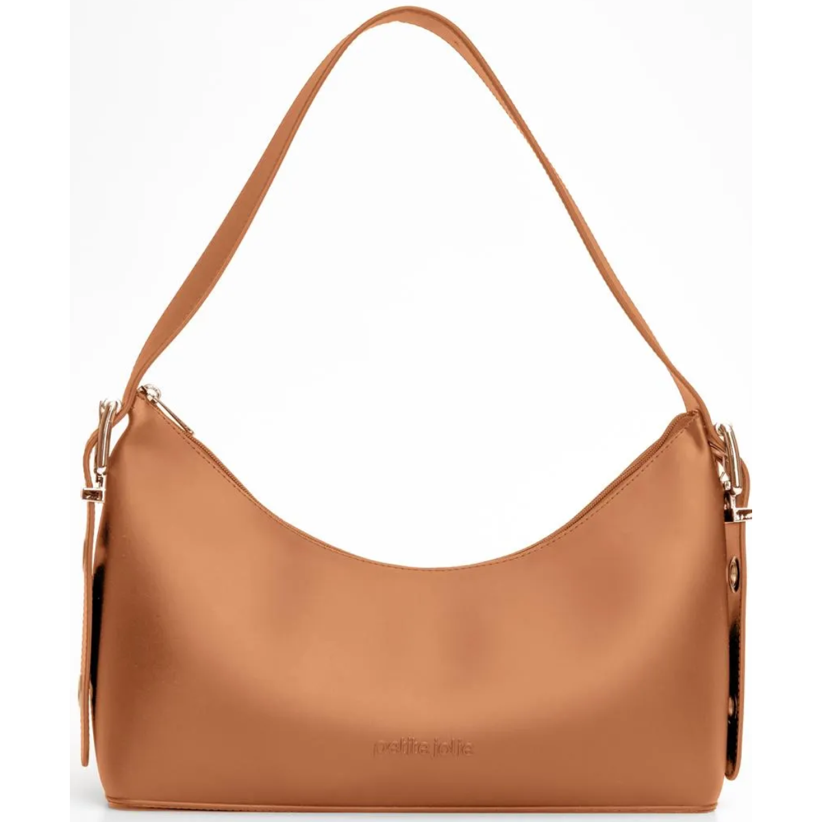 Bolsa Thayla Petite Jolie Média com Fivelas PJ11442 Bege 3