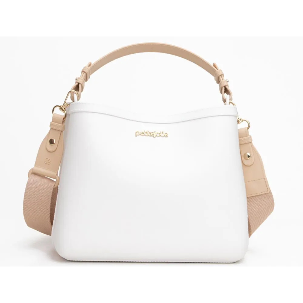 Bolsa Secret Petite Jolie Média com Divisórias PJ11426 Branco 1