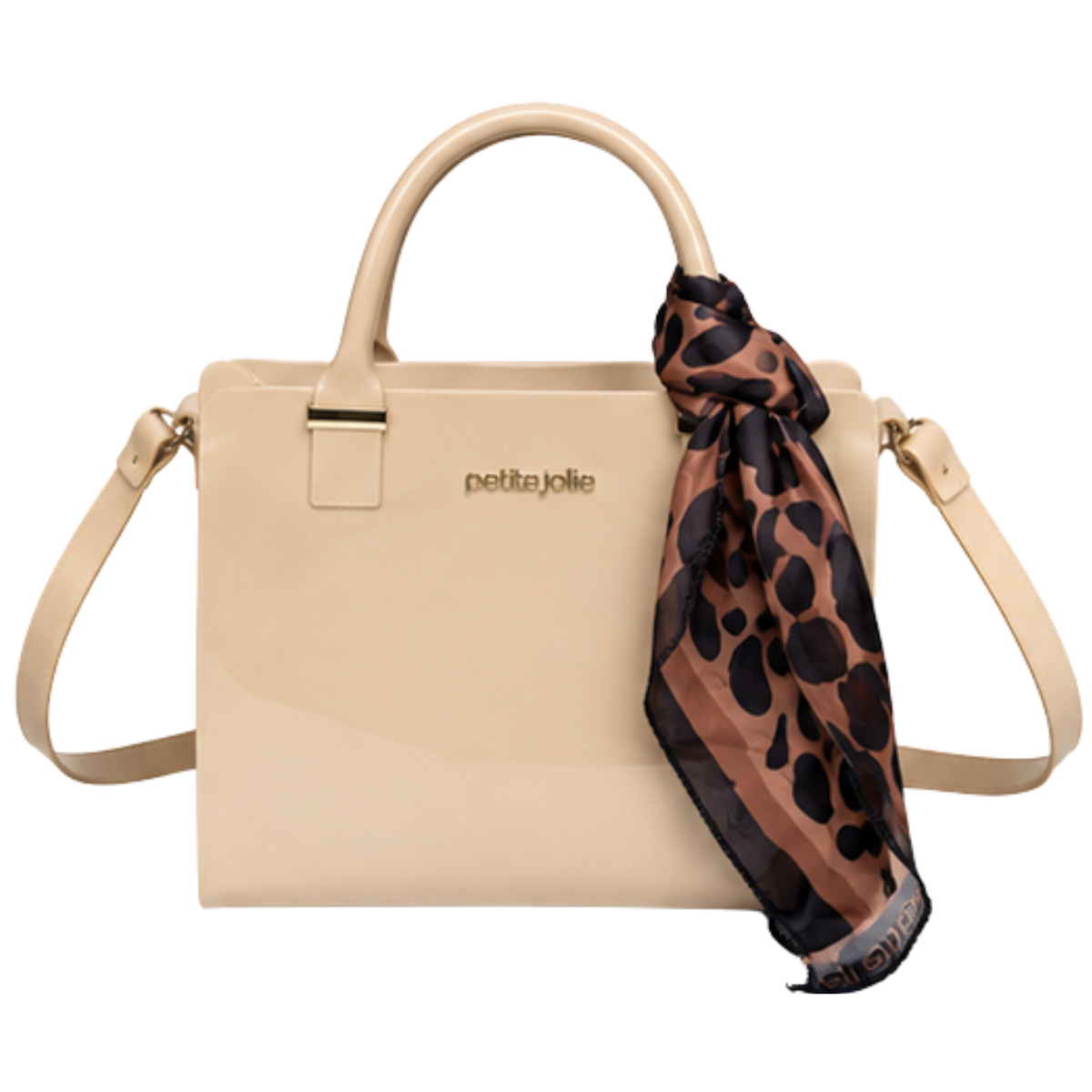 Bolsa Petite Jolie Love II Média PJ11352 Bege 3