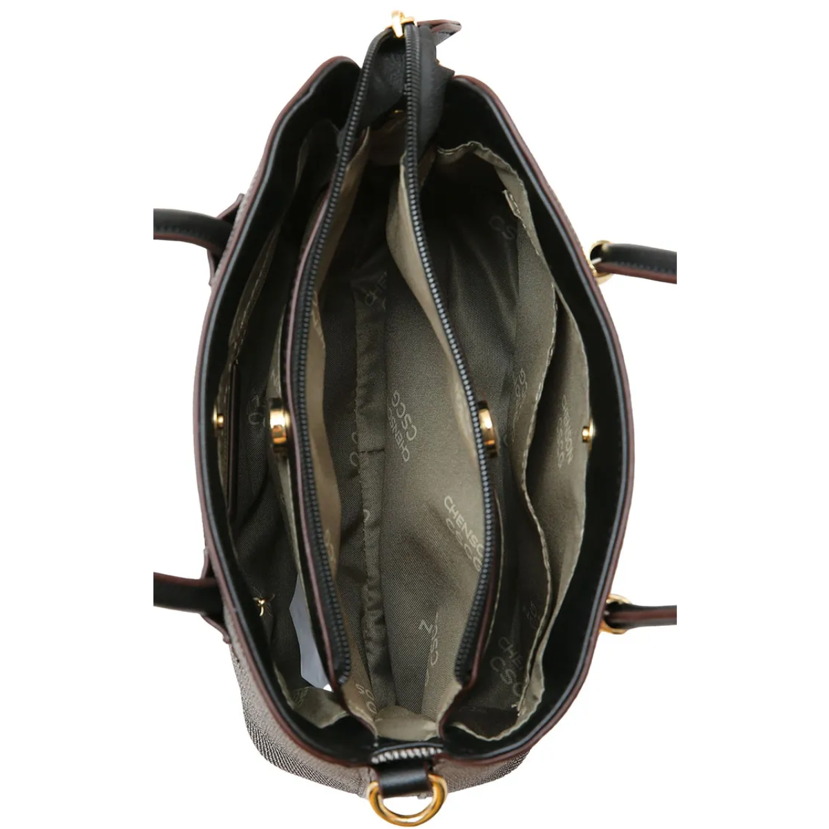 Bolsa Chenson Pequena Compacta Clássica Feminina 3485633 Preto 4