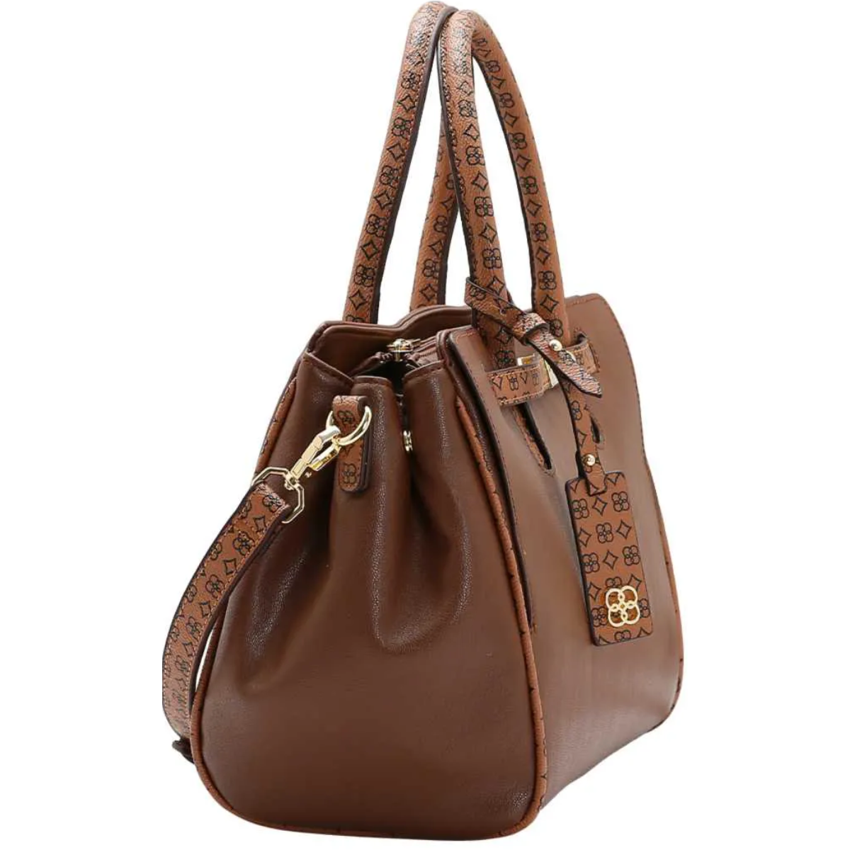 Bolsa Chenson Detalhe Monograma Feminina 3485540 Marrom 2