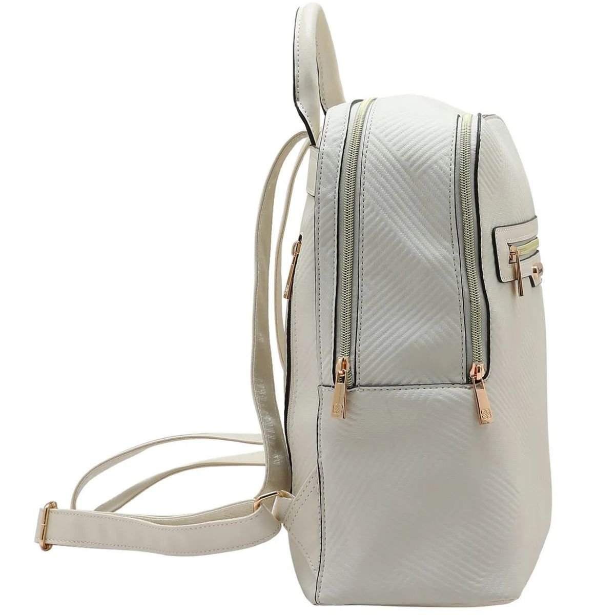 Mochila Feminina Casual Elegante Chenson 3485308 Bege 2