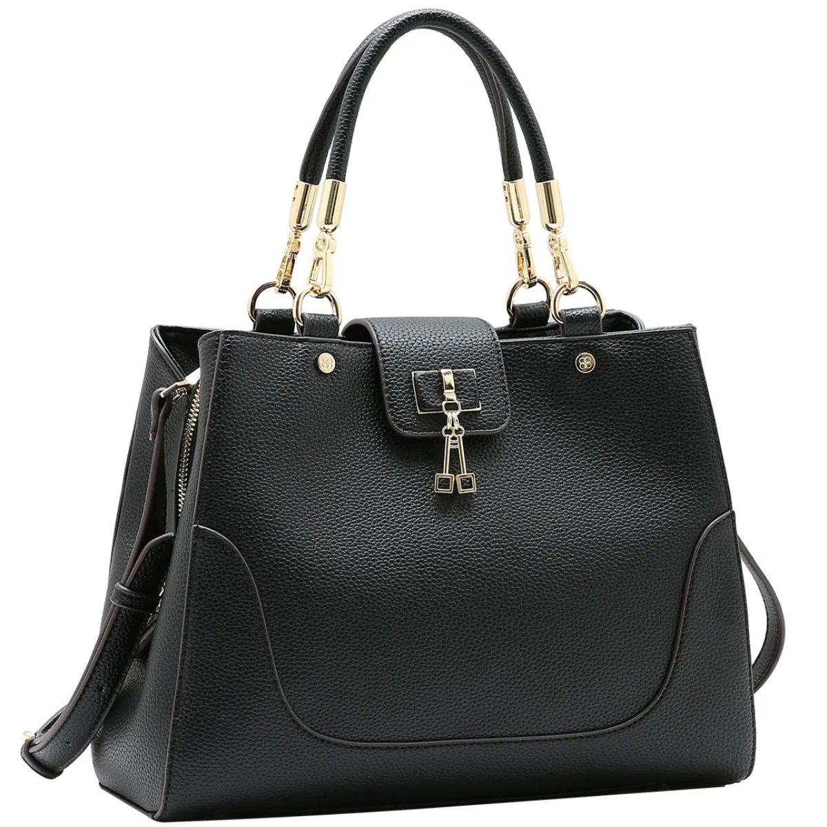Bolsa Chenson Média Satchel Versátil Atemporal 3485572 Bege