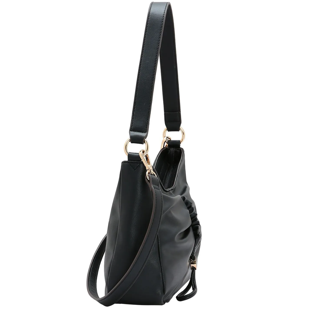 Bolsa Chenson Feminina Ombro Detalhe Franzido 3485254 Preto 3