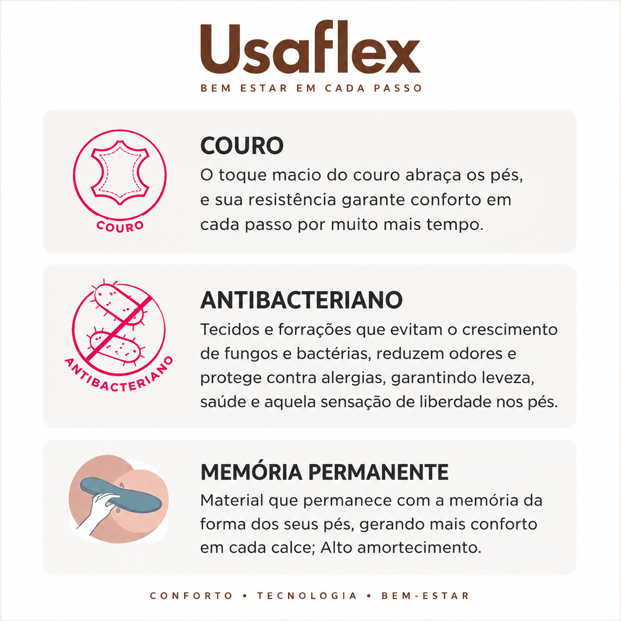 Sapatilha Usaflex com Salto Embutido Anabelinha N22101 Preto 6