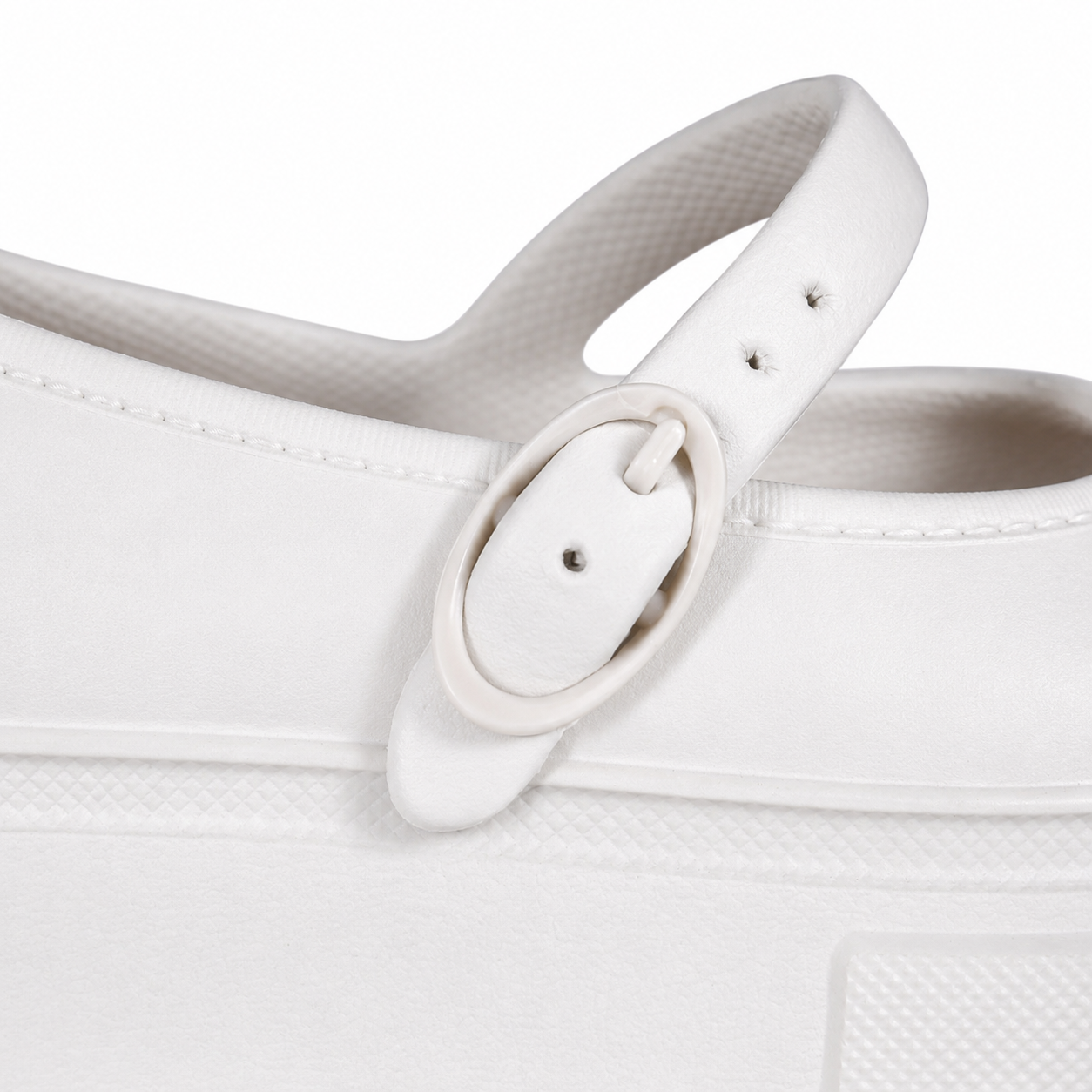 Sapato Moleca Flatform Mary Jane EVA Colegial Fofa 5850.100 Branco 3