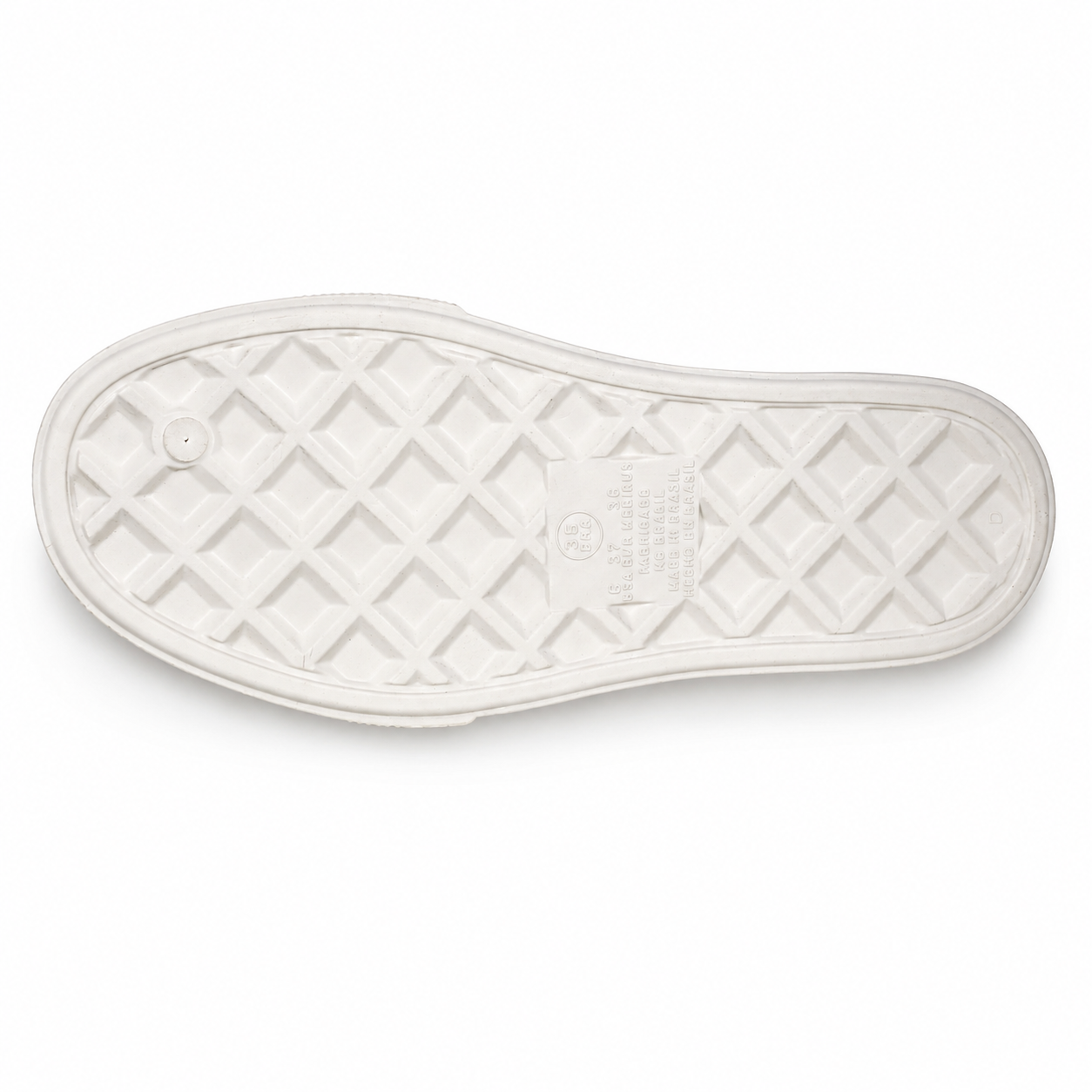 Sapato Moleca Flatform Mary Jane EVA Colegial Fofa 5850.100 Branco 5