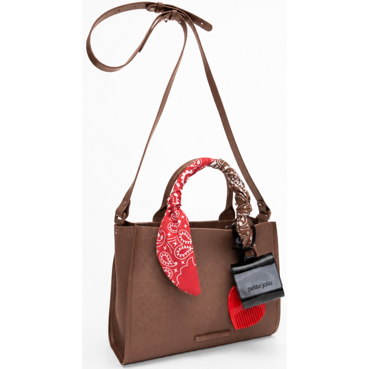 Bolsa Petit Jolie Tote Heaven Lenço Estampado Média PJ11409