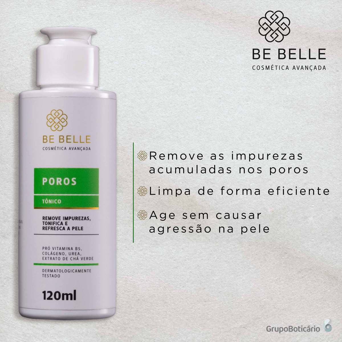 Tonico Facial Poros - 120 ml - Hidratacao e Limpeza - LT 0125 120ml 3