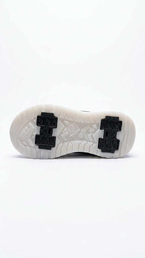 Tenis Kidy Rodinha com Luz Infantil Meninos Preto/Azul 3