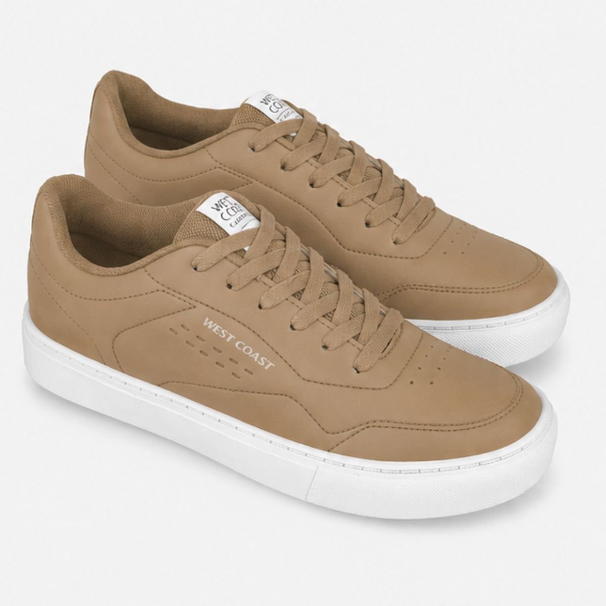 Tênis Casual West Coast Monaco WC 253 Masculino Bege 2