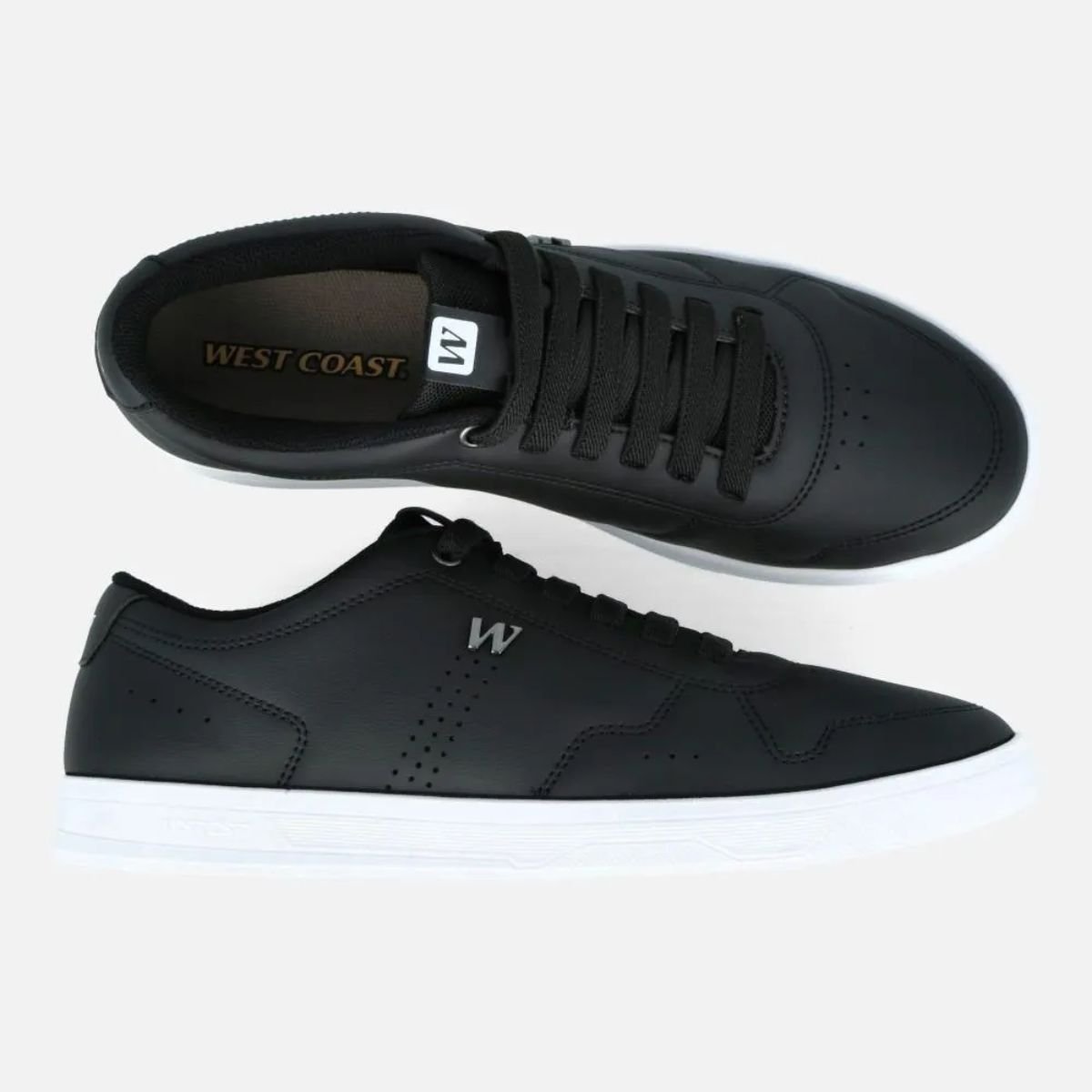 Tênis West Coast San Diego WC 126 Masculino Casual Preto/Branco 7