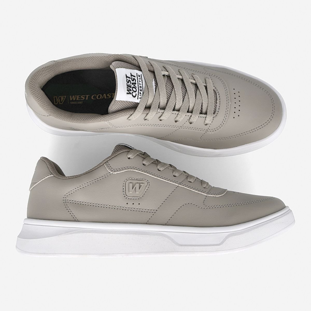 Tênis West Coast WC 259 Detroit Masculino Casual Cinza 7