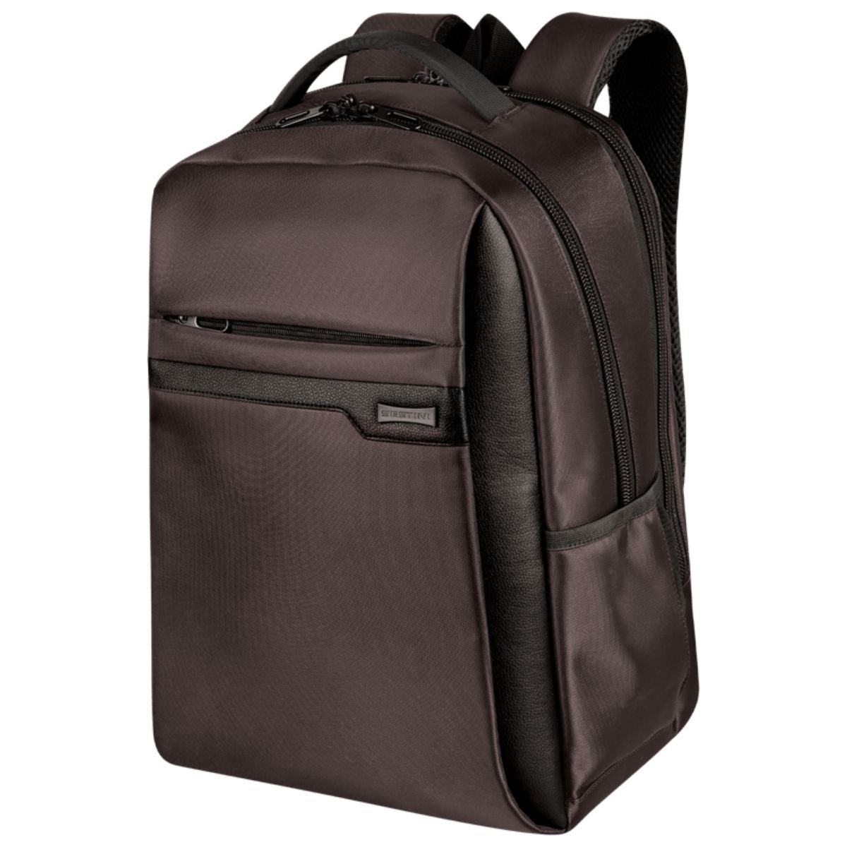 Mochila Grande 2 Compartimentos 22 L Notebook Sestini Prime Marrom 2