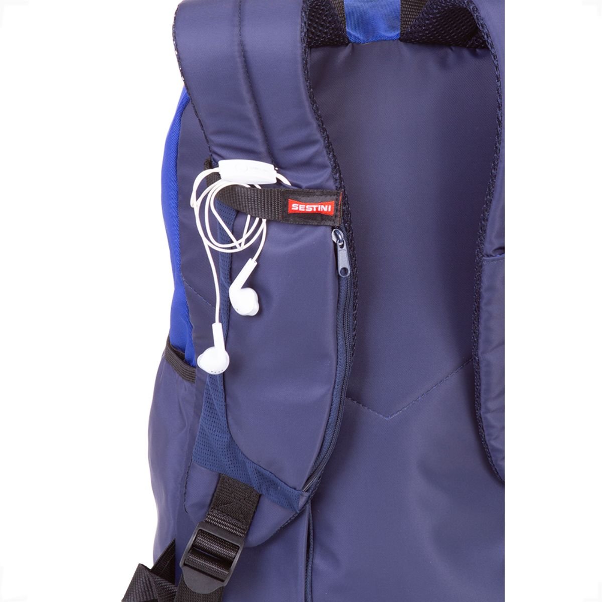 Mochila Sestini NBA Golden State Warriors 24L Reforçada Azul 6