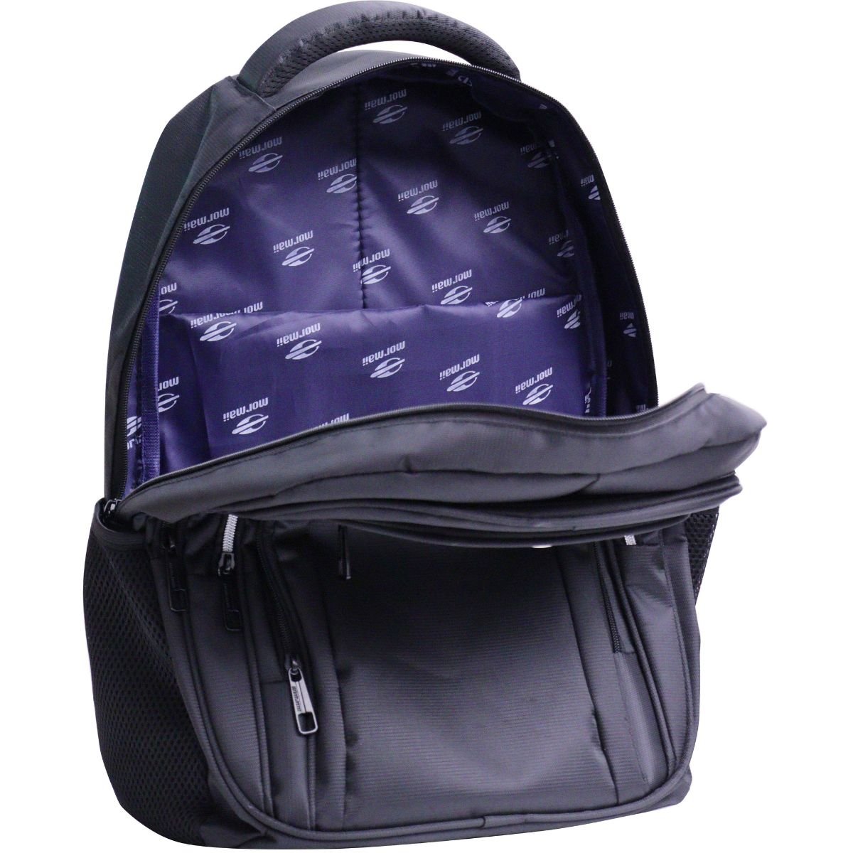 Mochila Mormaii Costa Poliéster Escolar Trabalho 23 Litros Preto 3