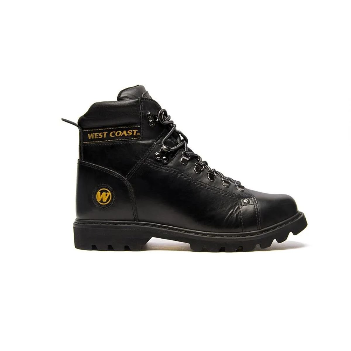 Bota Couro West Coast Worker Classic Masculina