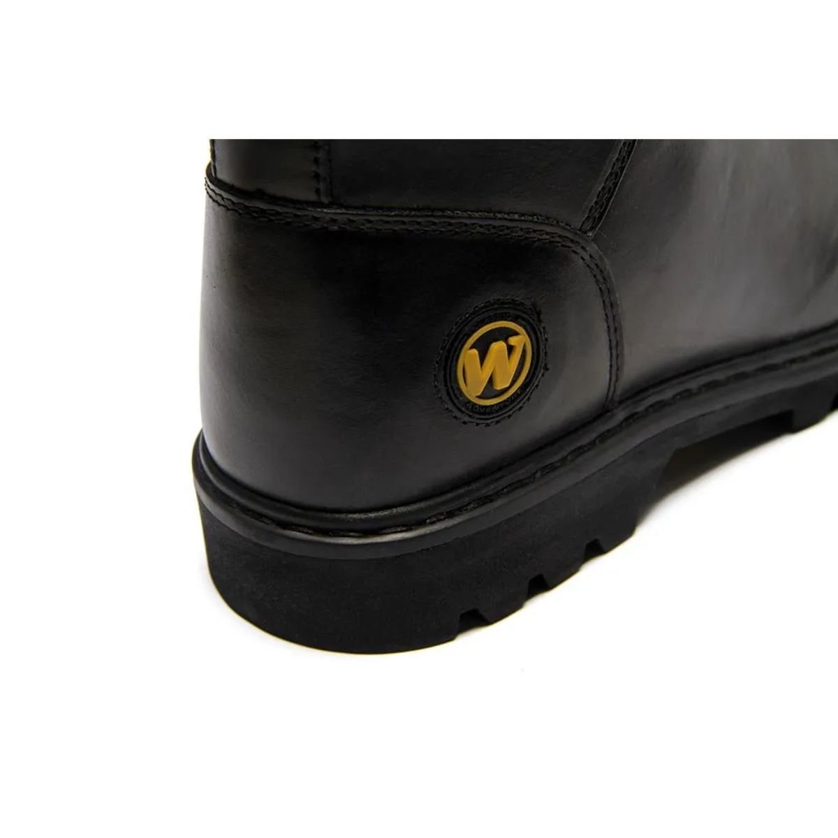 Bota Couro West Coast Worker Classic Masculina Preto 5
