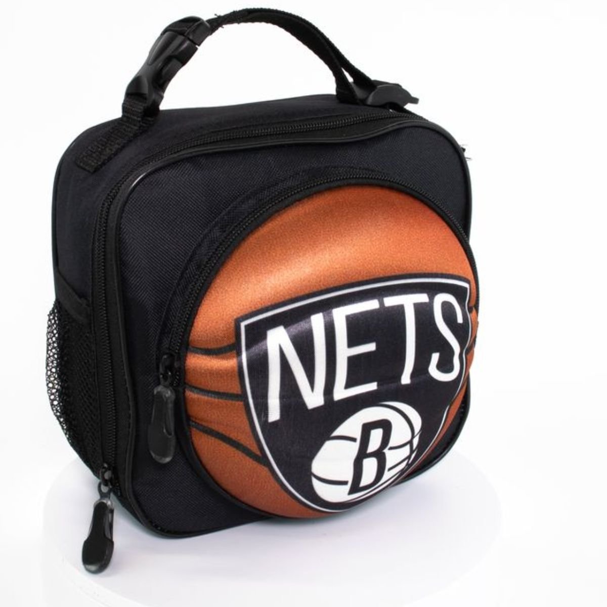 Lancheira 3D NBA Brooklyn Nets Maccabi Basquete 6 Litros Preto 8