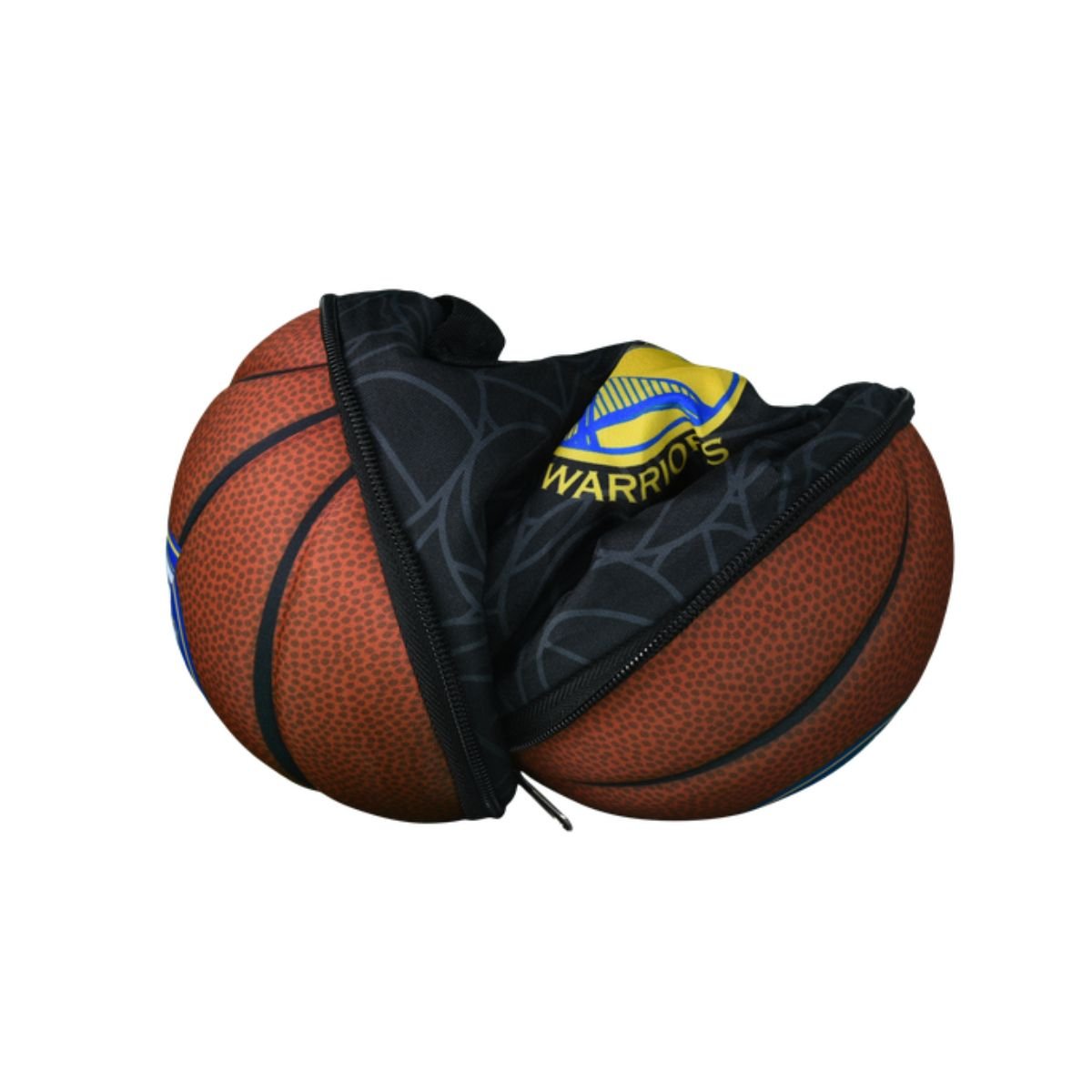 Bolsa Térmica NBA Golden State Warriors Dobrável Maccabi 5L Preto 2