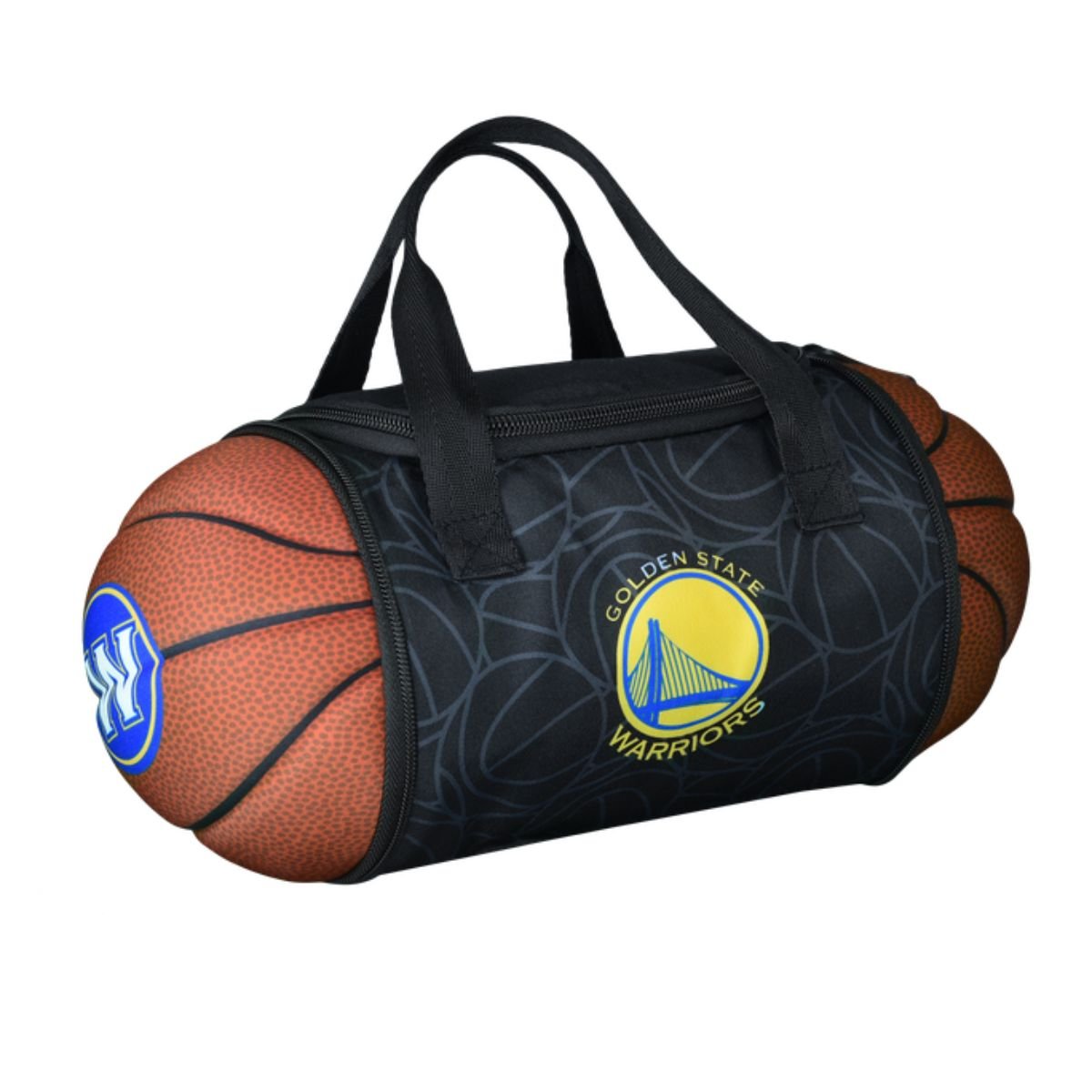 Bolsa Térmica NBA Golden State Warriors Dobrável Maccabi 5L Preto 5