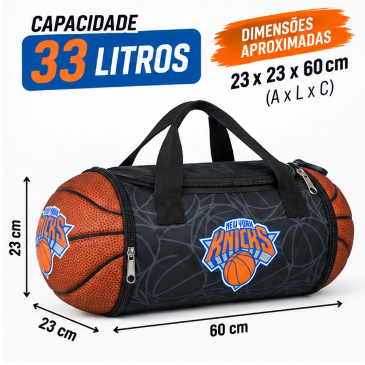 Bolsa Térmica 5 Litros Lancheira Impermeável Maccabi 5L Preto 3