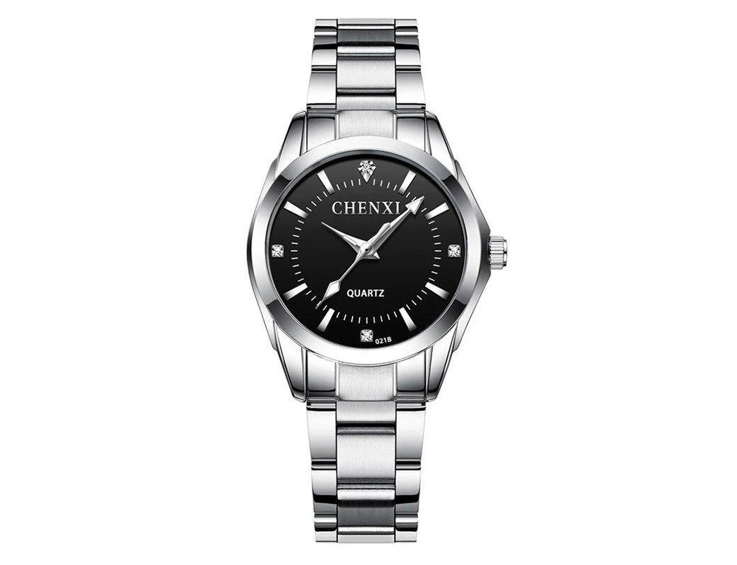Relógio Chenxi Cx 021 Preto Aço