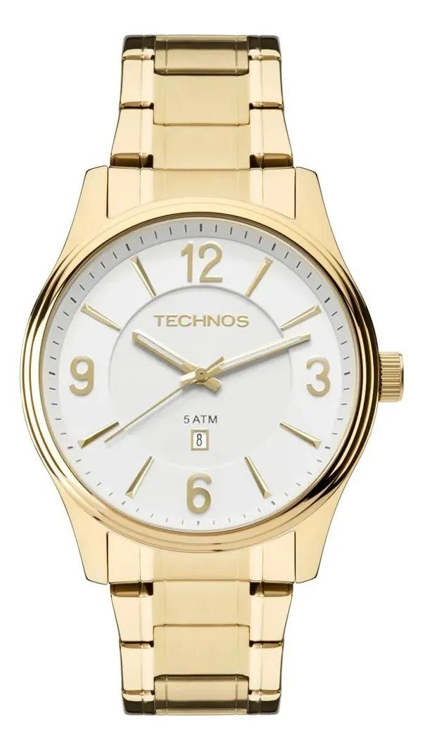 Relógio Technos Masculino Steel Dourado 2015BYYTDS/4B Dourado 2