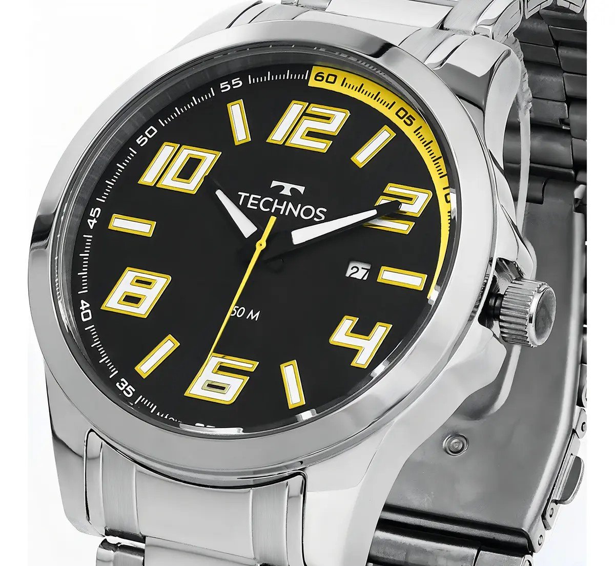 Relógio Technos Masculino Racer Prata 2115KNE/1Y Prata 3