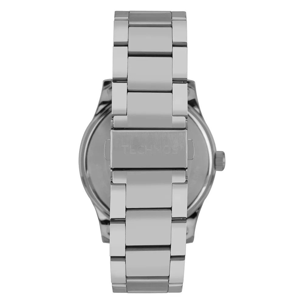 Relógio Technos Masculino Steel Prata - 2115TZC/1P Prata 7