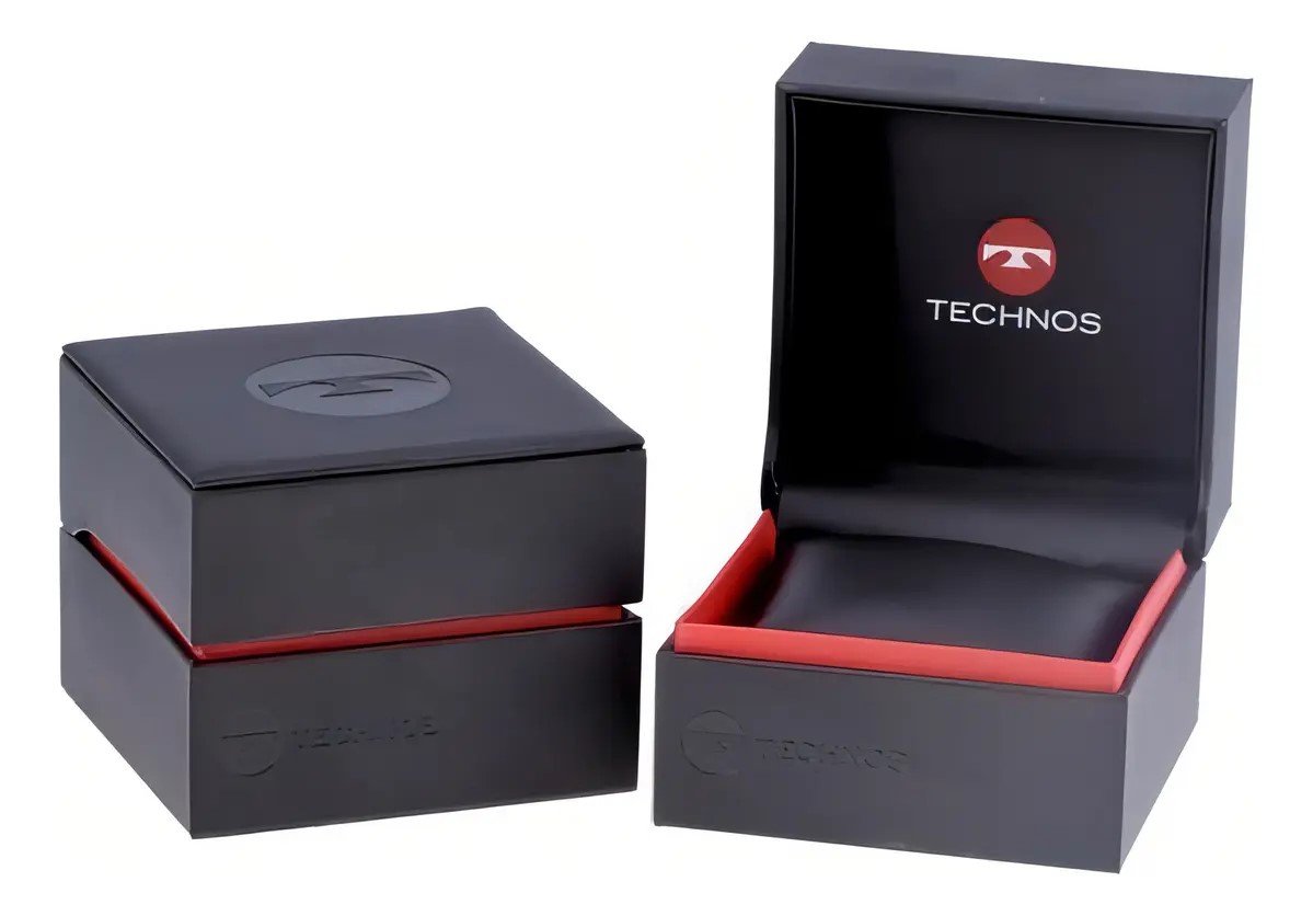 Relógio Technos Masculino Racer Prata 2115MOLS/1B Prata 10