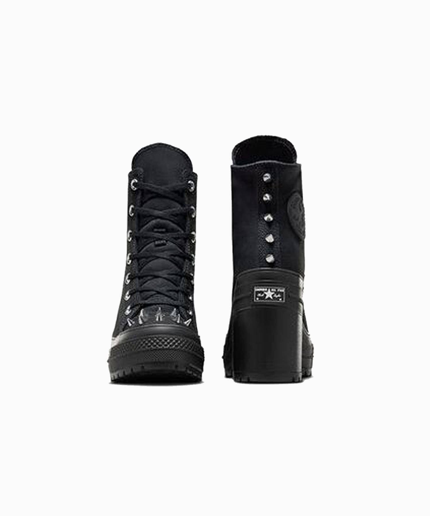 Chuck 70 De Luxe Heel Platform Studded Black A08103C Preto 3