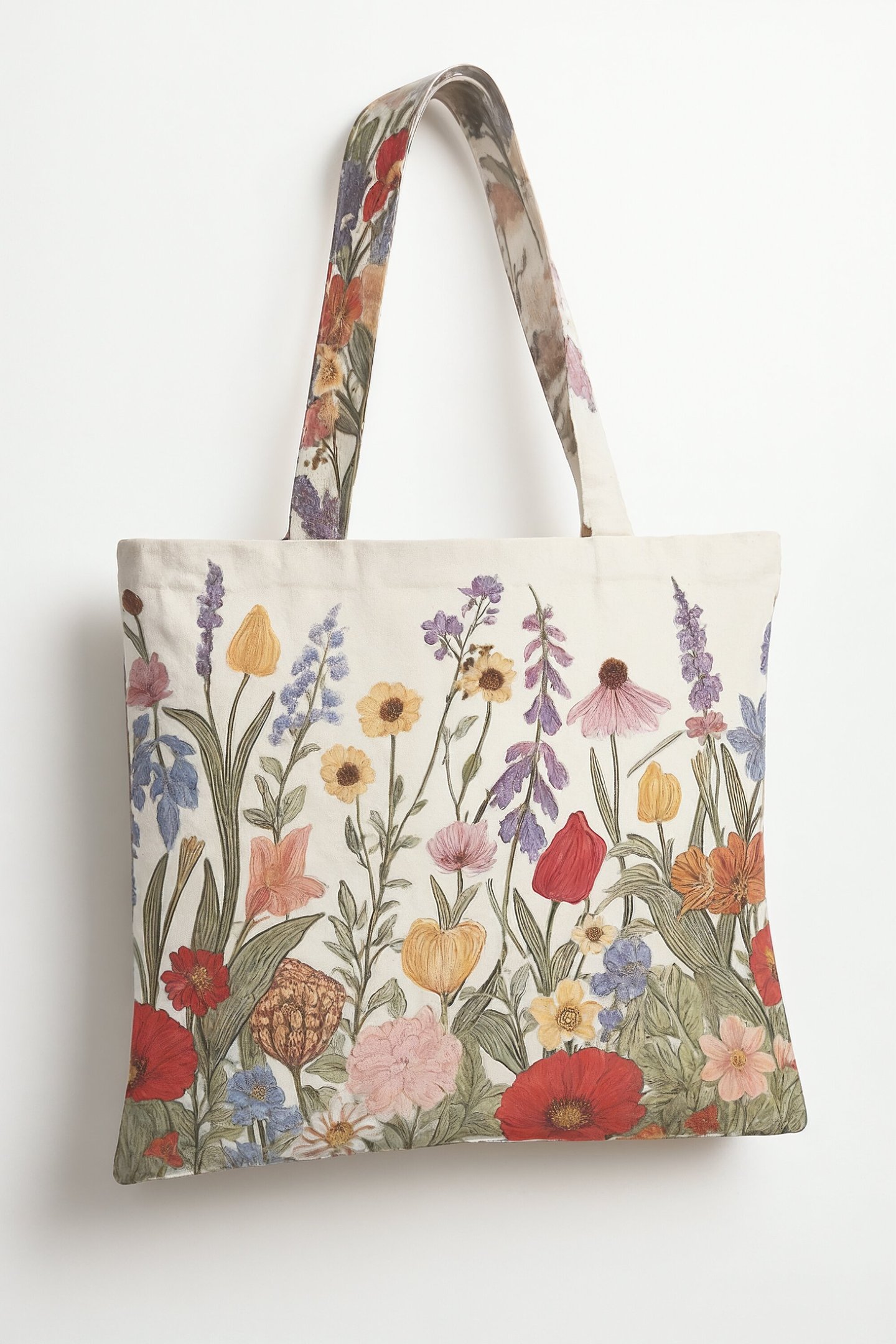 Bolsa Ecologica Flowers Grande