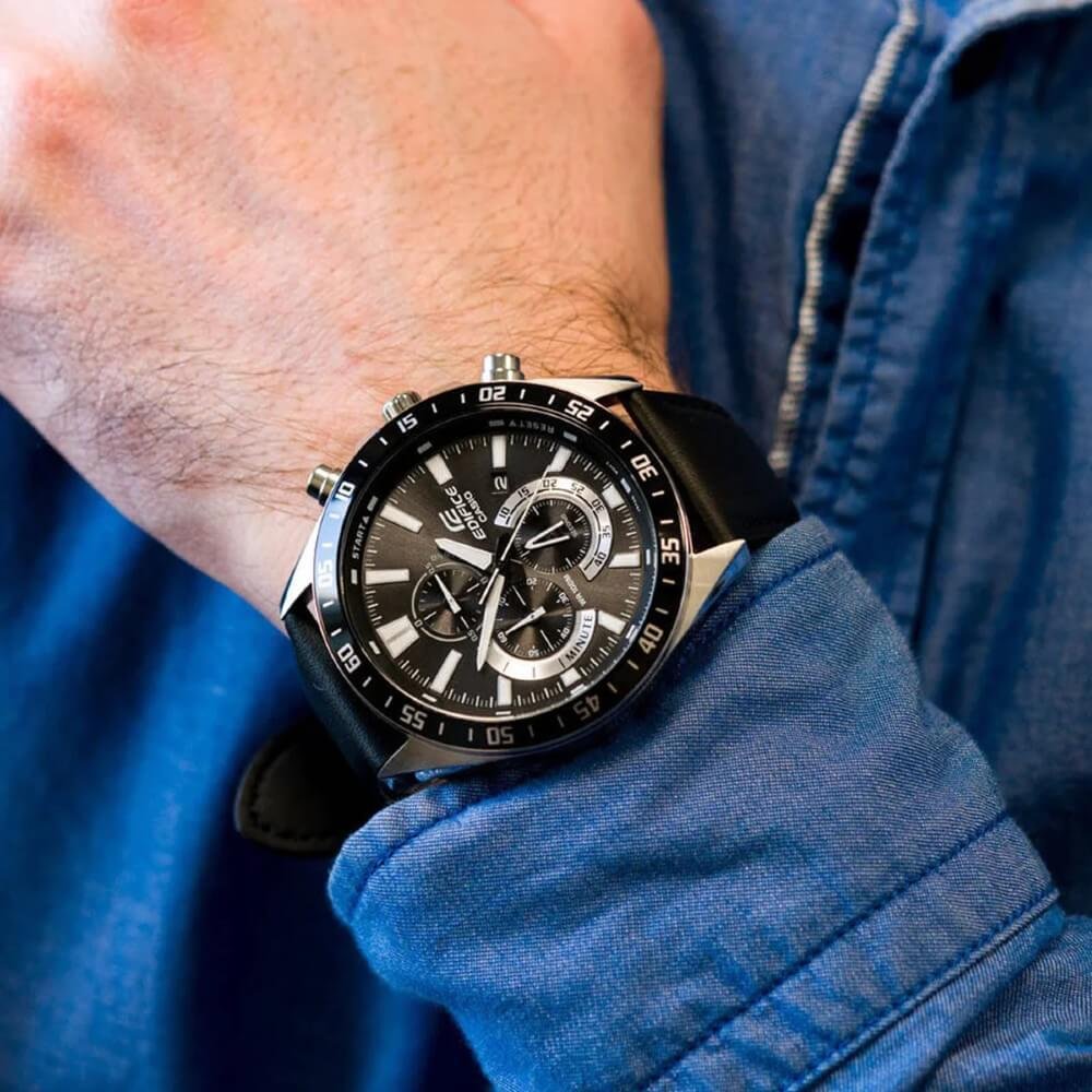 Relógio Casio Edifice Masculino EFV-620L-1AVUDF Preto 5