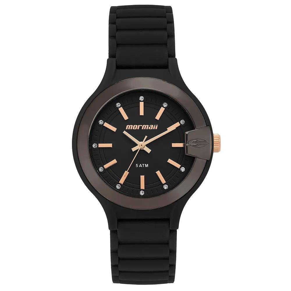 Relógio Mormaii Feminino Luau Preto - MO2036JW/8P