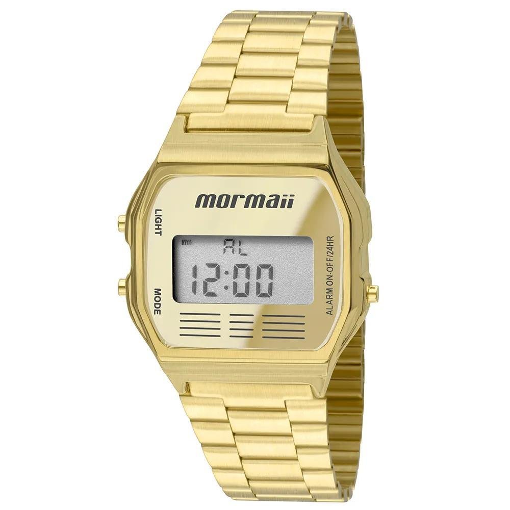 Relógio Mormaii Unissex Vintage Dourado - MOBJ3808AB/4D