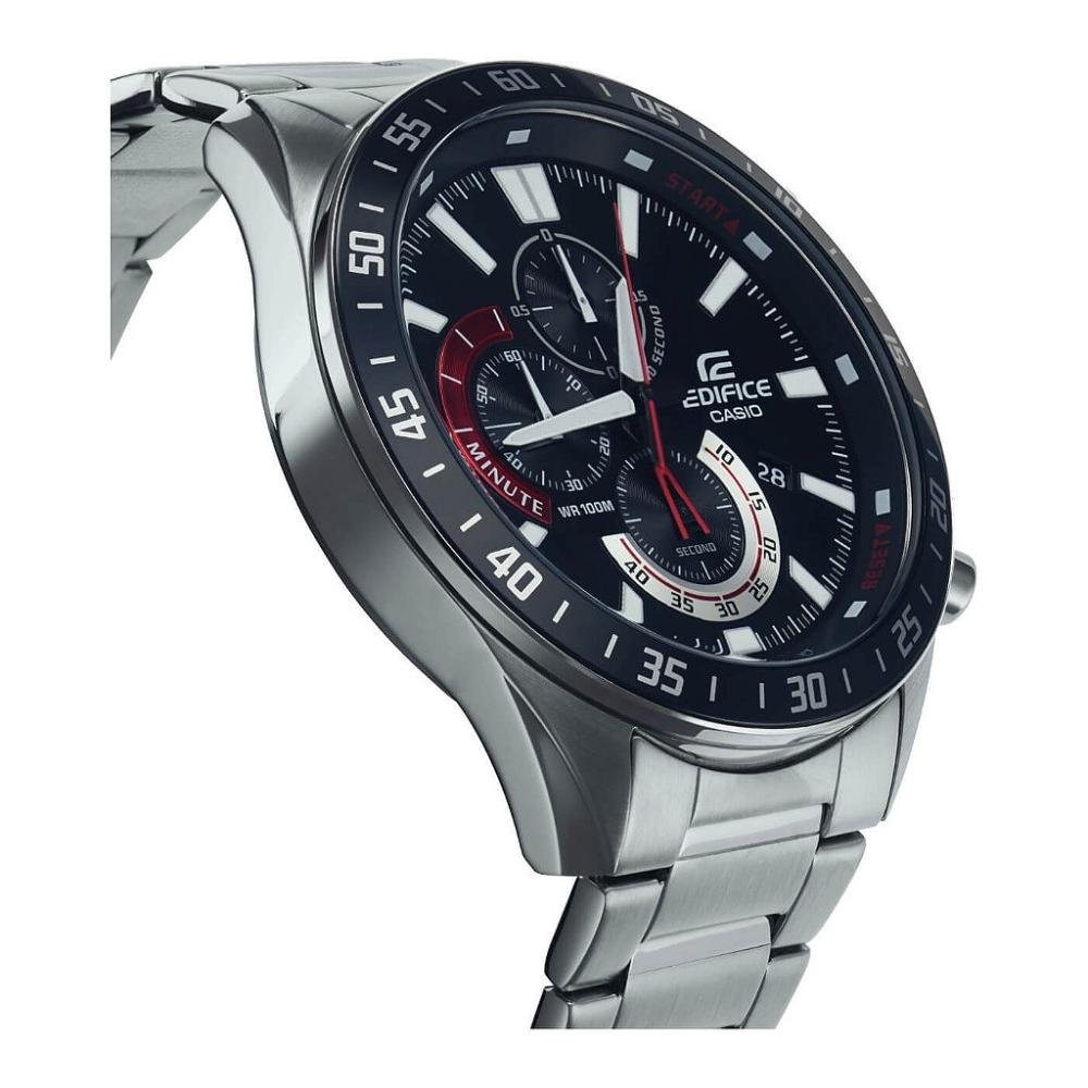 Relógio Casio Edifice Masculino EFV-620D-1A4VUDF Prata 2