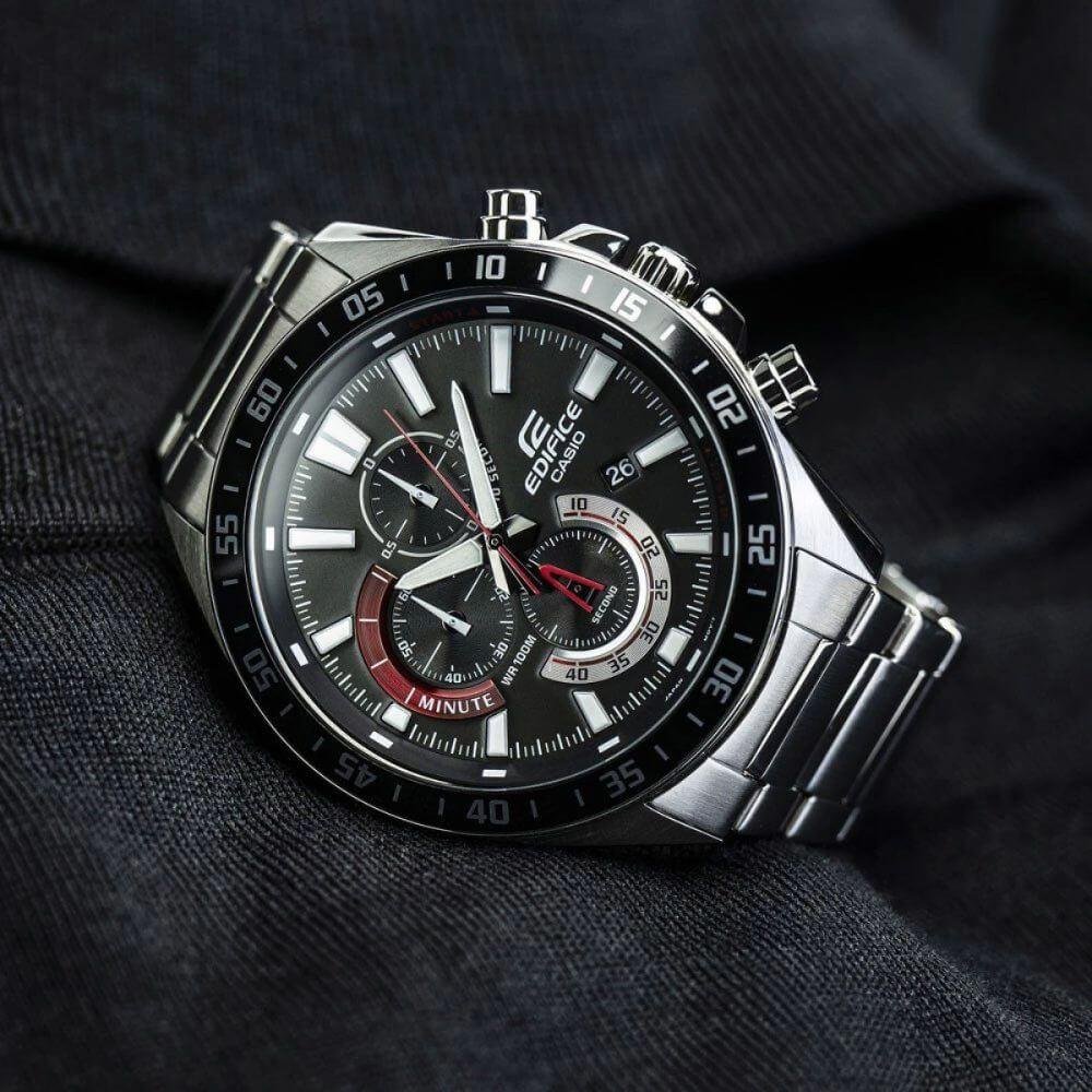 Relógio Casio Edifice Masculino EFV-620D-1A4VUDF Prata 3