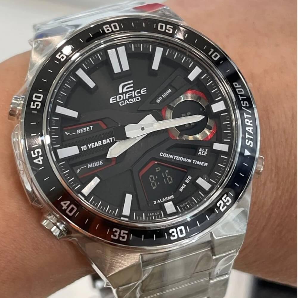 Relógio Casio Edifice Masculino EFV-C110D-1A4VDF. Prata 3
