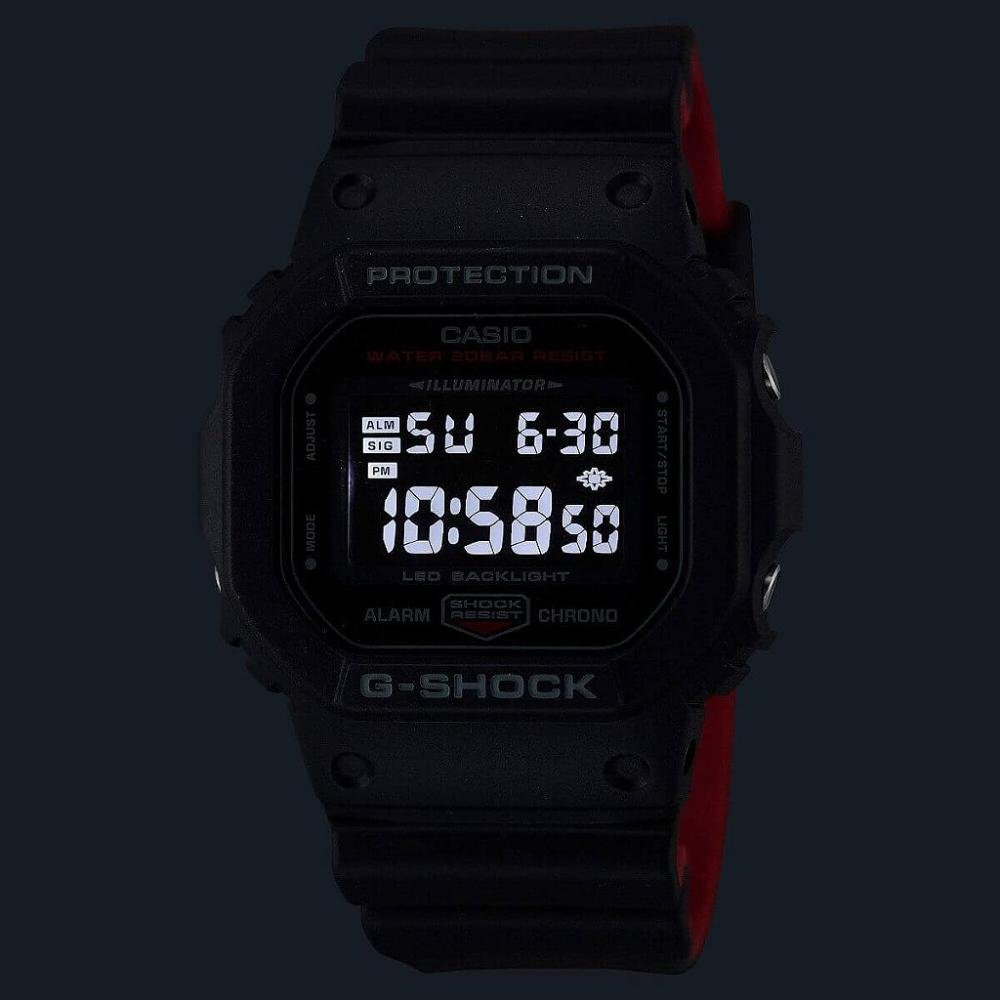 Relógio Casio G-Shock Masculino DW-5600UHR-1DR Azul Marinho 2